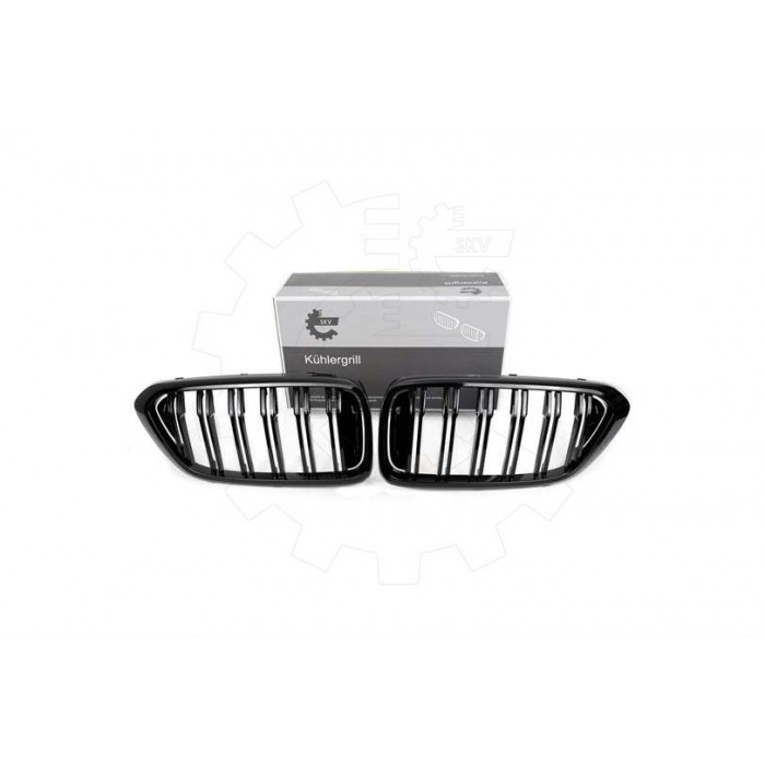 2 Grilles de Radiateur Pour BMW Série 6 G32 51137412421 51137412422