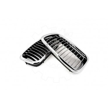 2 Grilles de Radiateur Pour BMW Série 7 E38 51138125811