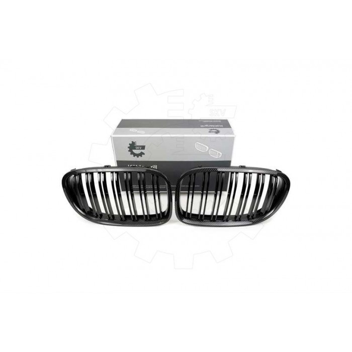2 Grilles de Radiateur Pour BMW Série 7 F01, F02, F03, F04 51137203197