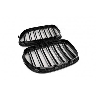 2 Grilles de Radiateur Pour BMW Série 7 F01, F02, F03, F04 51137203197
