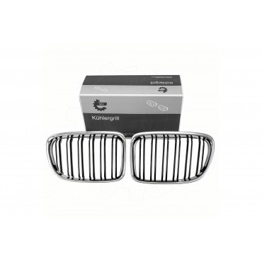 2 Grilles de Radiateur Pour BMW X1 E84 51112993305 51112993306 51112993307