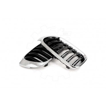 2 Grilles de Radiateur Pour BMW X3 F25 X4 F26 51117338571 51117338572