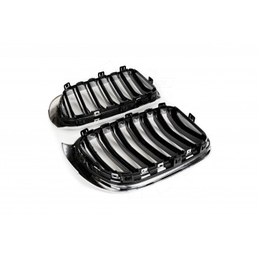2 Grilles de Radiateur Pour BMW X3 F25 X4 F26 51117338571 51117338572