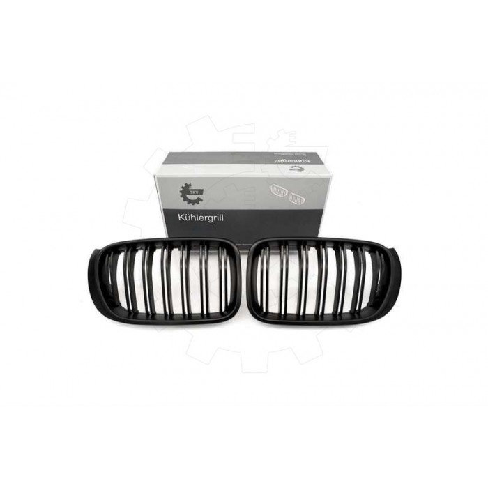 2 Grilles de Radiateur Pour BMW X3 F25 X4 F26 51117338571 51117338572