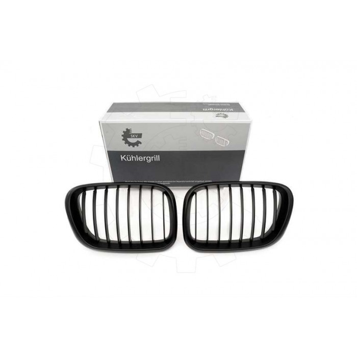 2 Grilles de Radiateur Pour BMW X5 E53 51137113733 51138402645