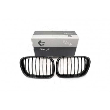 2 Grilles de Radiateur Pour BMW X5 E53 51137113733 51138402645