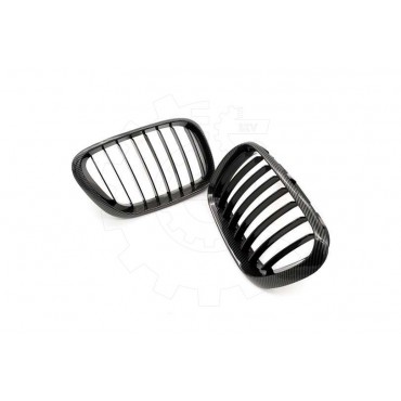 2 Grilles de Radiateur Pour BMW X5 E53 51137113733 51138402645