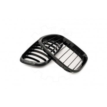 2 Grilles de Radiateur Pour BMW X5 E53 51137113733 51138402645