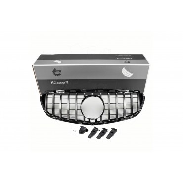Grille de Radiateur Pare Choc Avant Pour Mercedes-Benz Classe E 2128801483