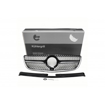 Grille de Radiateur Pare Choc Avant Pour Mercedes-Benz Classe V Vito 4478881700