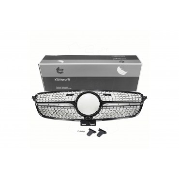 Grille de Radiateur Pare Choc Avant Pour Mercedes-Benz GLE 1668880260