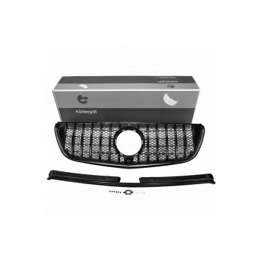 Grille de Radiateur Pare Choc Avant Pour Mercedes-Benz Vito 4478800023