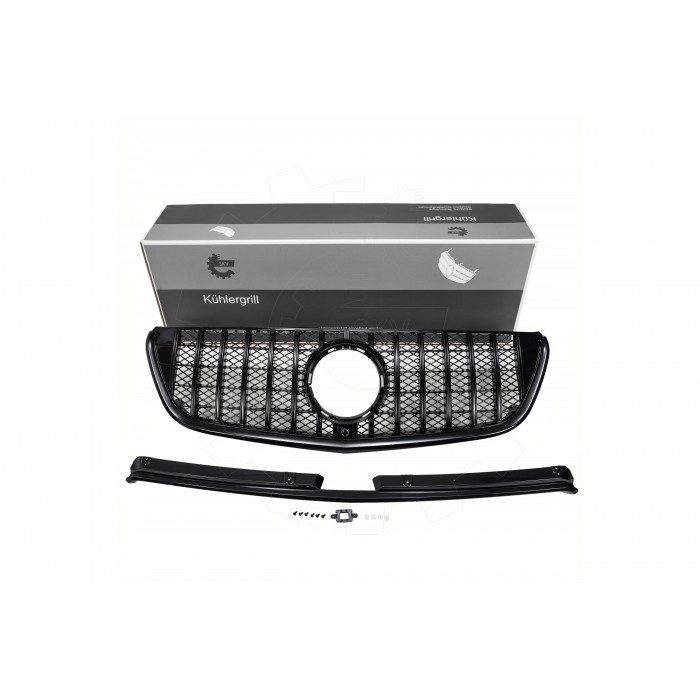 Grille de Radiateur Pare Choc Avant Pour Mercedes-Benz Vito 4478800023