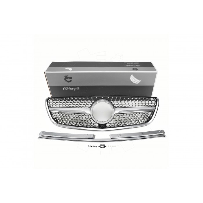 Grille de Radiateur Pare Choc Avant Pour Mercedes-Benz Vito 4478800023