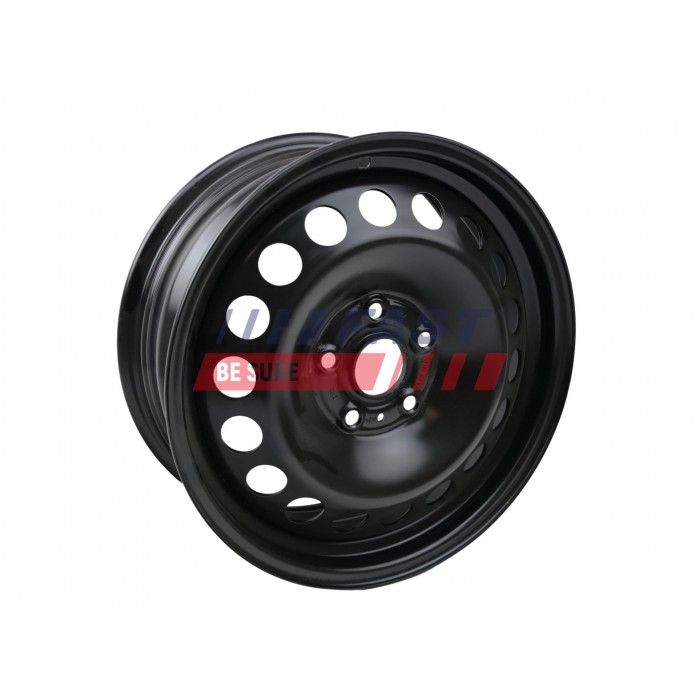 Jante Acier Noire 16" Pour VW Caddy III IV V 5QA601027