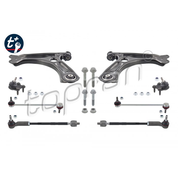 Kit Bras de Suspension Pour VW Polo Audi A1 Seat Ibiza IV Toledo 6R0498KIT01