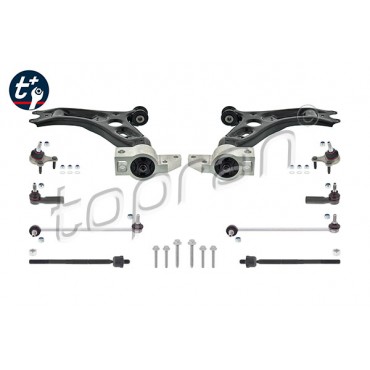 Kit Bras de Suspension Pour VW Audi Seat Altea Toledo III Skoda 1K0498KIT01