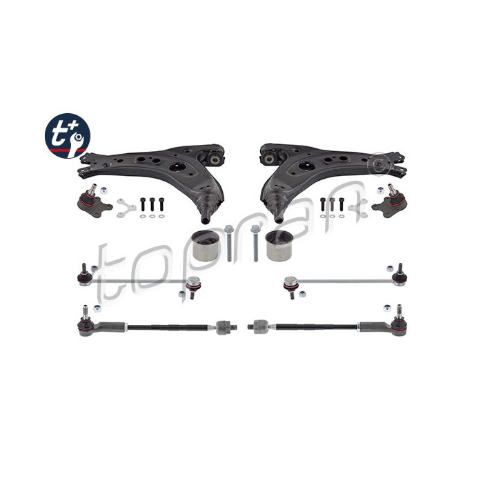 Kit Bras de Suspension Pour VW FOX Polo Seat Skoda Fabia I II 6Q0498KIT01