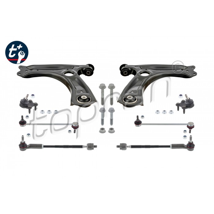 Kit Bras de Suspension Pour Seat Cordoba Ibiza III Skoda Fabia II Roomster