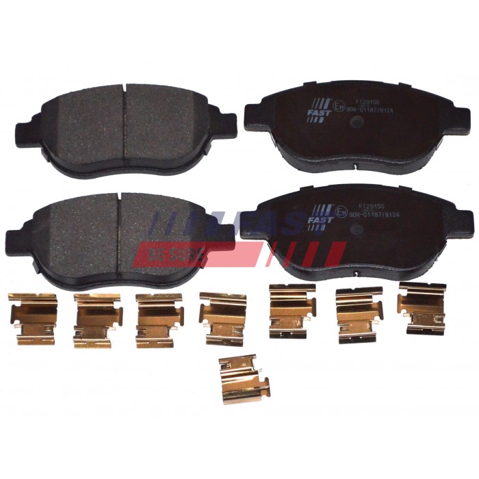 Kit Plaquette de Frein Avant Pour Peugeot Fiat Citroën Lancia 425339 425385