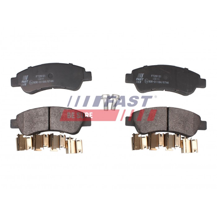 Kit Plaquette de Frein Arrière Pour Peugeot Fiat Citroën 1611140880 71770028