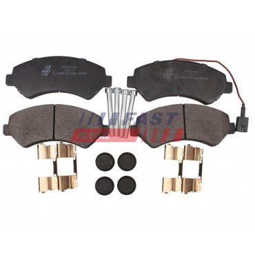 Kit Plaquette de Frein Avant Pour Peugeot Fiat Citroën 1607878980 71770042