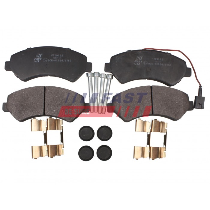 Kit Plaquette de Frein Avant Pour Peugeot Fiat Citroën 1607878980 71770042