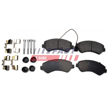 Kit Plaquette de Frein Avant Pour Peugeot Fiat Citroën 1607878980 71770042