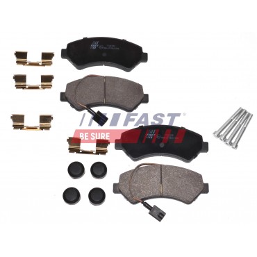 Kit Plaquette de Frein Avant Pour Peugeot Fiat Citroën 1607878780 155253629