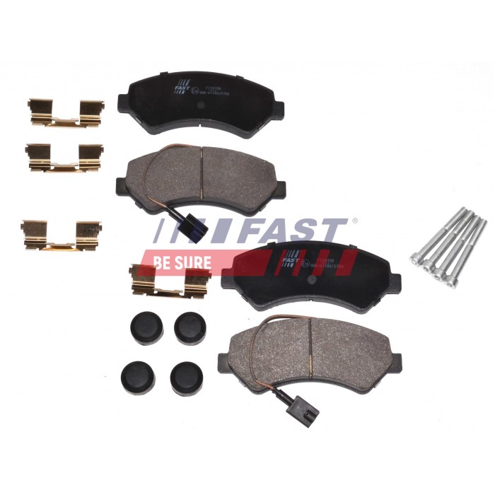 Kit Plaquette de Frein Avant Pour Peugeot Fiat Citroën 1607878780 155253629