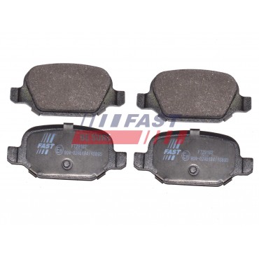 Kit Plaquette de Frein Arrière Pour Fiat 500 Panda Punto Lancia Musa Ypsilon