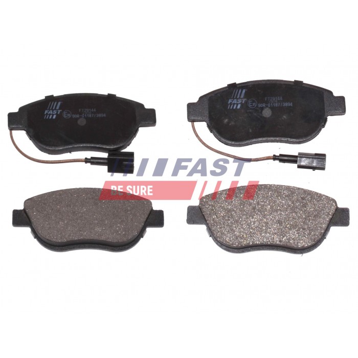 Kit Plaquette de Frein Avant Pour Opel Combo Fiat 500 Doblo Fiorino Qubo