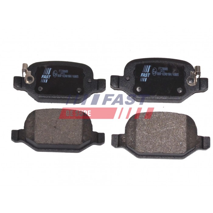 Kit Plaquette de Frein Arrière Pour Fiat 500 77366457 77366993 77367515
