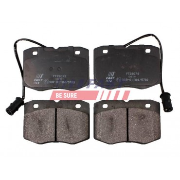 Kit Plaquette de Frein Avant Pour Iveco Daily II 1906038 1906158