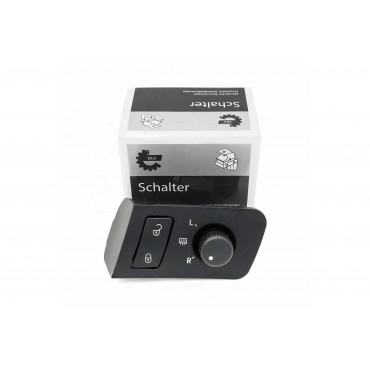 Bouton Réglage Rétroviseurs Pour VW Caddy III Touran 1T1959565F 1T1959565K