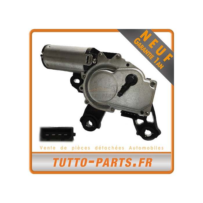 Moteur d'Essuie-Glace Arrière VW Polo de 2001 à 2009
