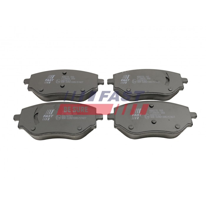 Kit Plaquette de Frein Avant Pour Renault Dacia Nissan 410608885R D106000Q1