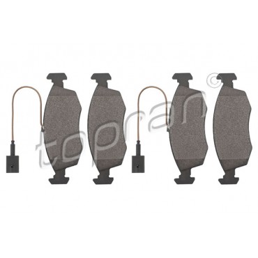 Kit Plaquette de Frein Avant Pour Fiat 500 Punto 77365729 77365811 77366270