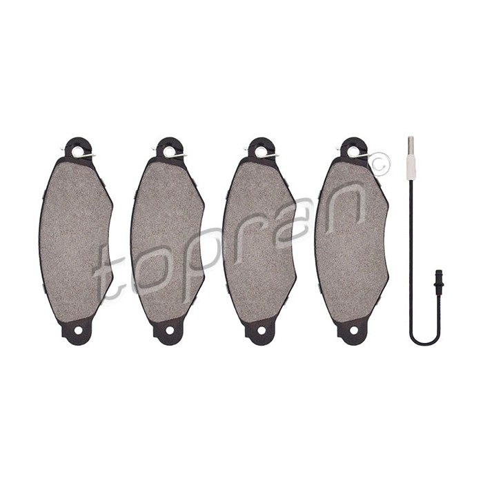 Kit Plaquette de Frein Avant Pour Renault Kangoo Nissan Kubistar 7701206811