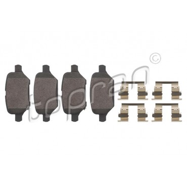 Kit Plaquette de Freins Arrière Pour Opel Mokka Vauxhall Mokka/Mokka X 42539412