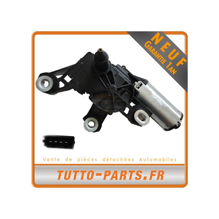 Moteur d'Essuie-Glace Arrière Skoda Octavia I de 1999 à 2007