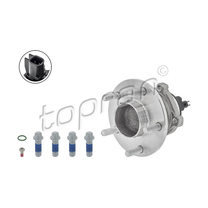 Moyeu de Roue Arrière Pour Ford C-Max Focus II 1309814 1355129 1471852 1506577