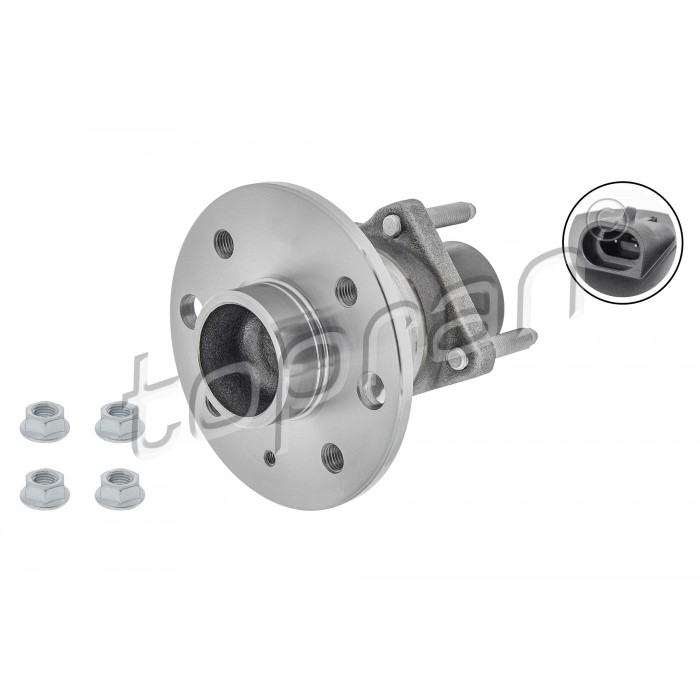 Moyeu de Roue Arrière Pour Opel Astra F G Combo Kadett E Meriva A Vectra B