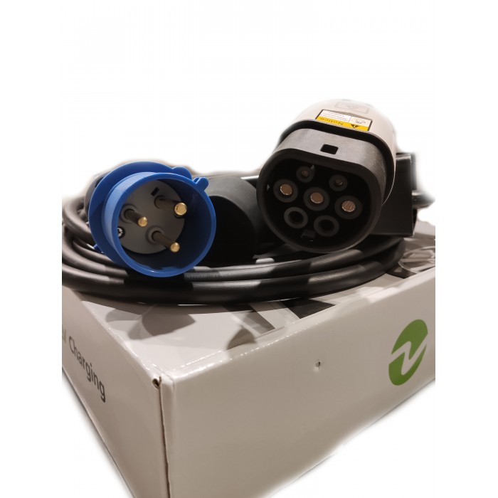 EV Charger câble recharge véhicule électrique TYPE 2 - Monophasé 7kwh 32A