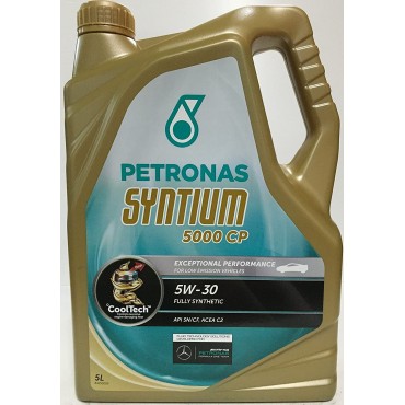 Bidon d'huile moteur Petronas 5L 5W30 ACEA C3 Synthétique