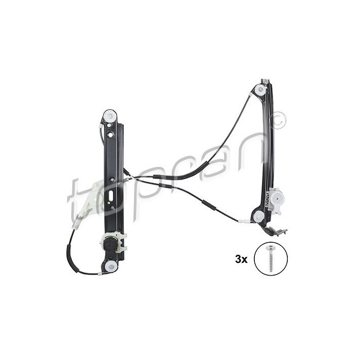 Mécanisme Lève Vitre Avant Gauche Pour BMW Série 1 E81 E82 E88 51337165595