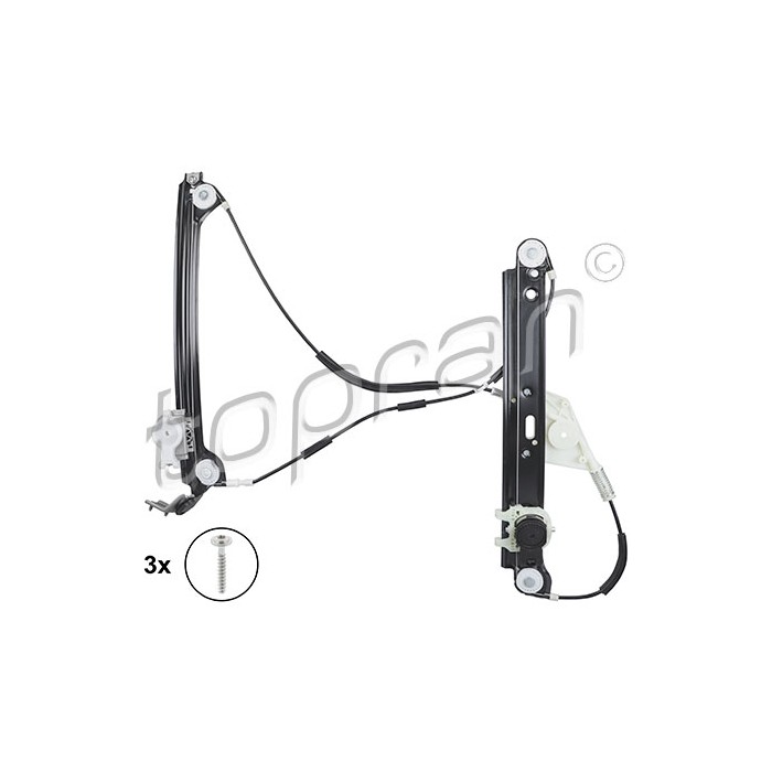 Mécanisme Lève Vitre Avant Droit Pour BMW Série 1 E81 E82 E88 51337165596