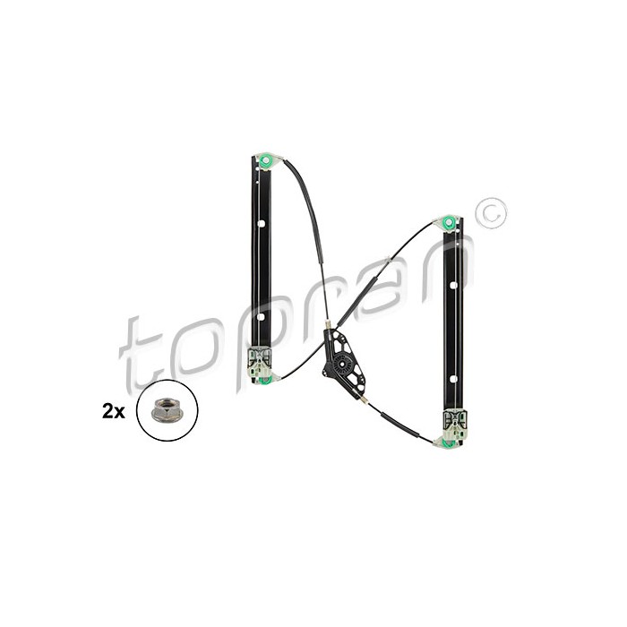 Mécanisme Lève Vitre Avant Droit Pour Skoda Octavia III 5E0837462 5E0837462A
