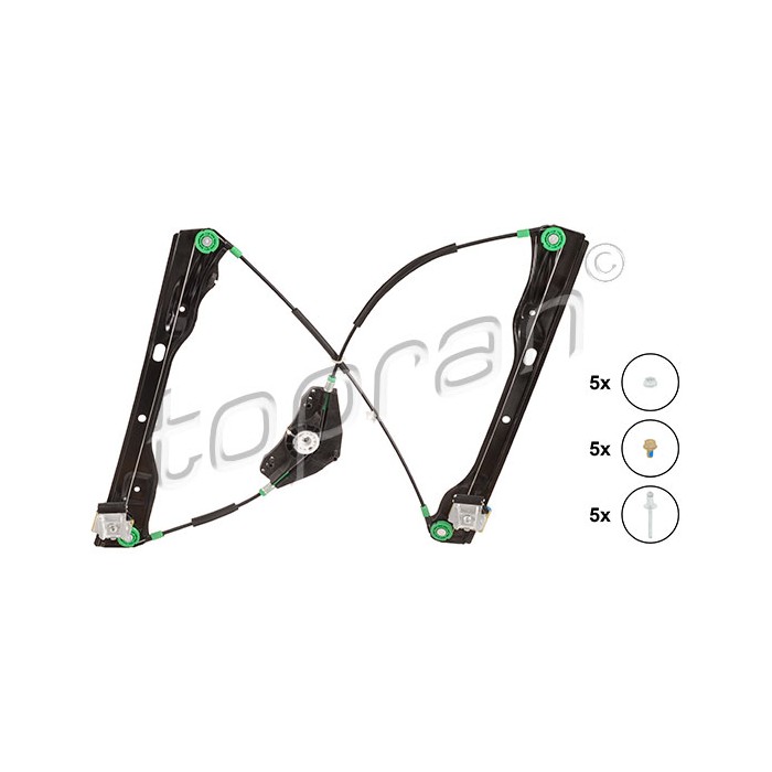 Mécanisme Lève Vitre Avant Gauche Pour VW Passat 3C1837461HS