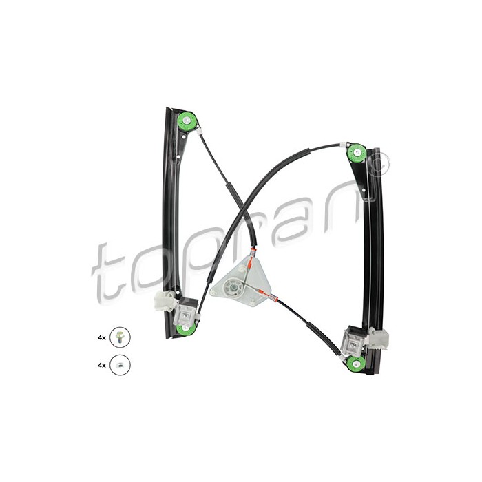 Mécanisme Lève Vitre Avant Droit Pour VW Polo 6Q4837462A 6Q4837462E 6Q4837462G